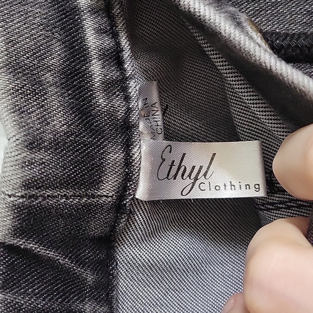 Ethyl Super Soft + Stretchy Denim Cargo Joggers - Picture 3 of 5